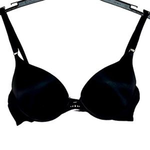 🌞 Add 2 cups bra size! Black ultra padded push up Bombshell bra 32B to 32D